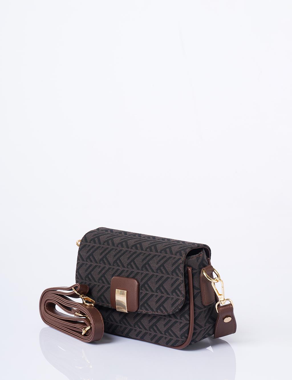 Monogram Baget Çanta Kahve