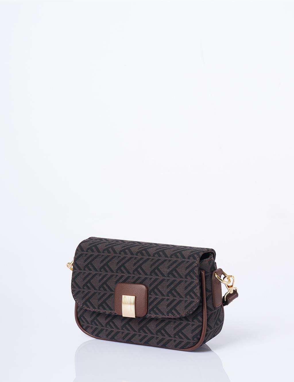 Monogram Baget Çanta Kahve