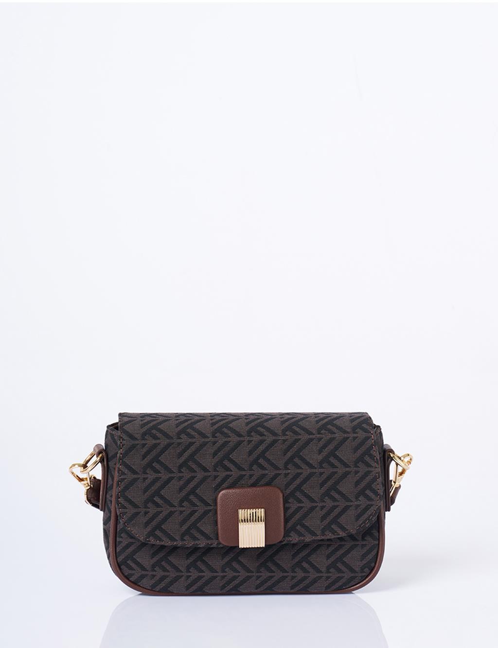 Monogram Baget Çanta Kahve