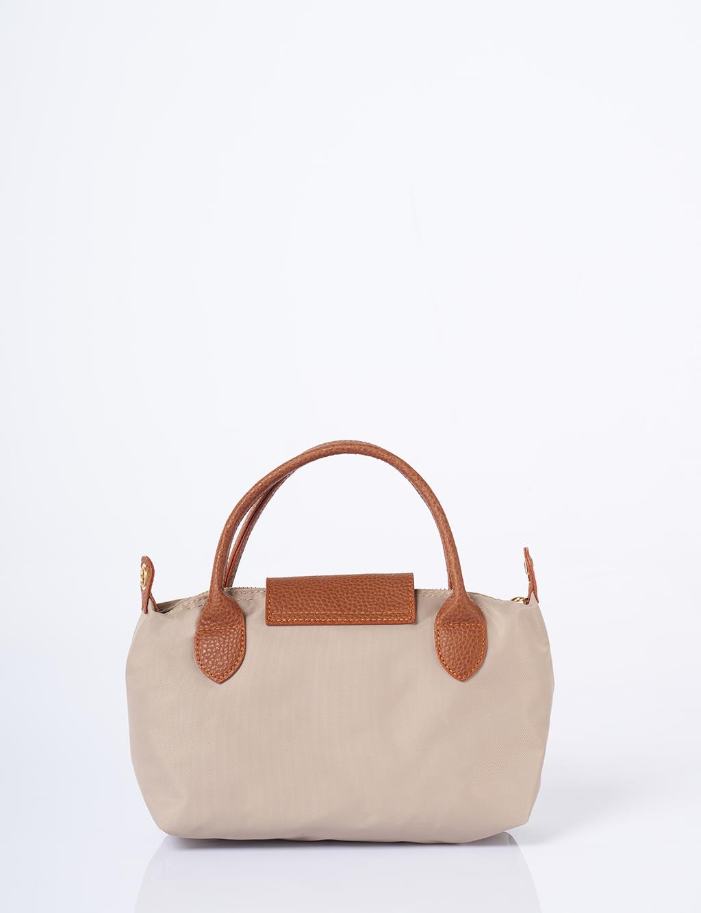 Medium Fabric Bag Stone