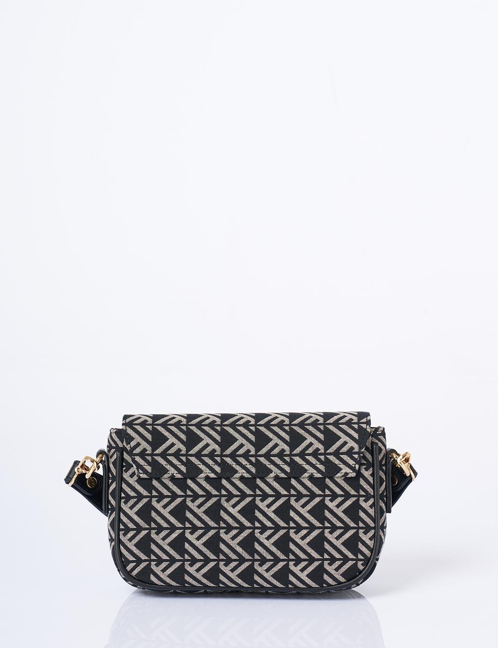 Monogram Baguette Bag Black