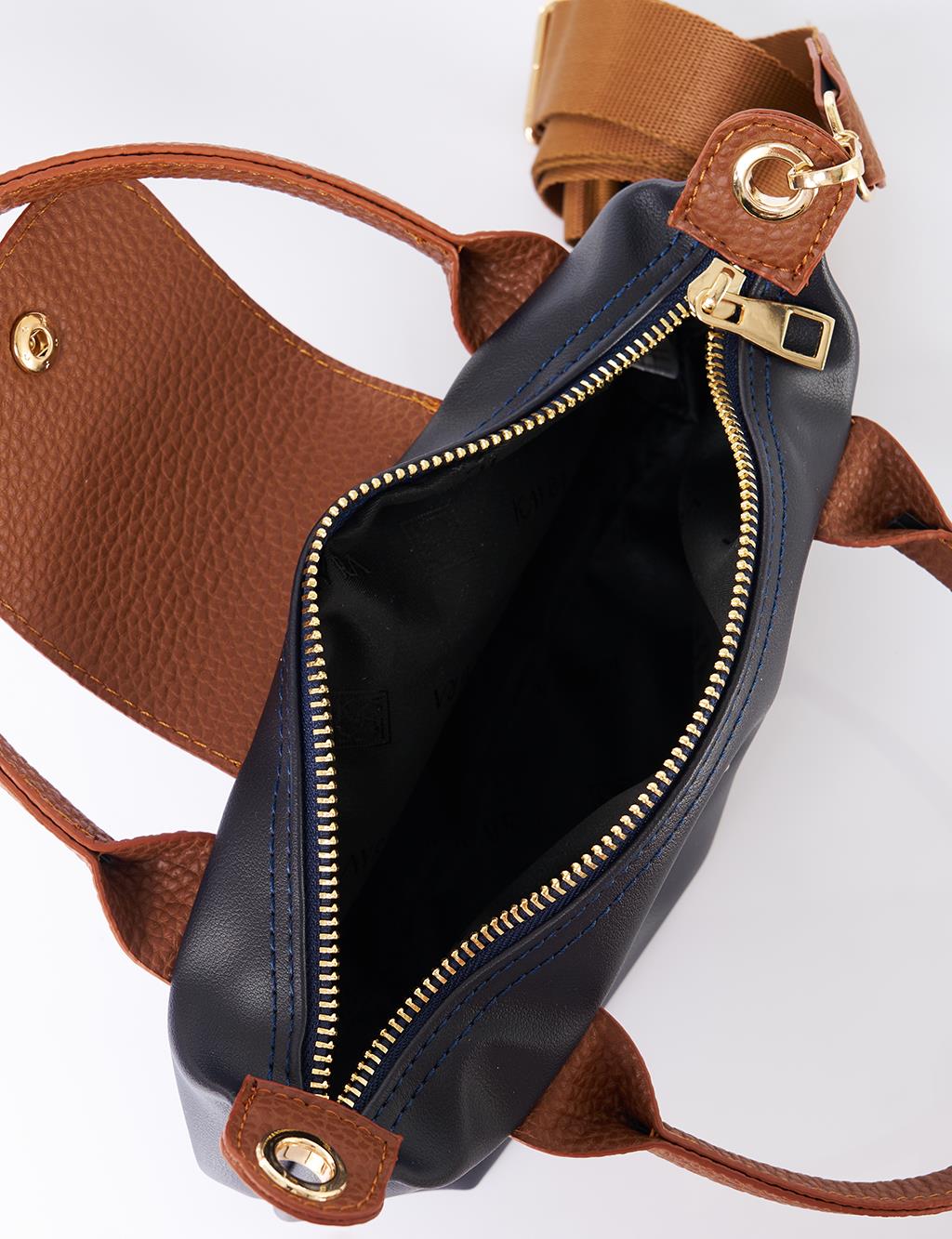 Small Fabric Bag Navy