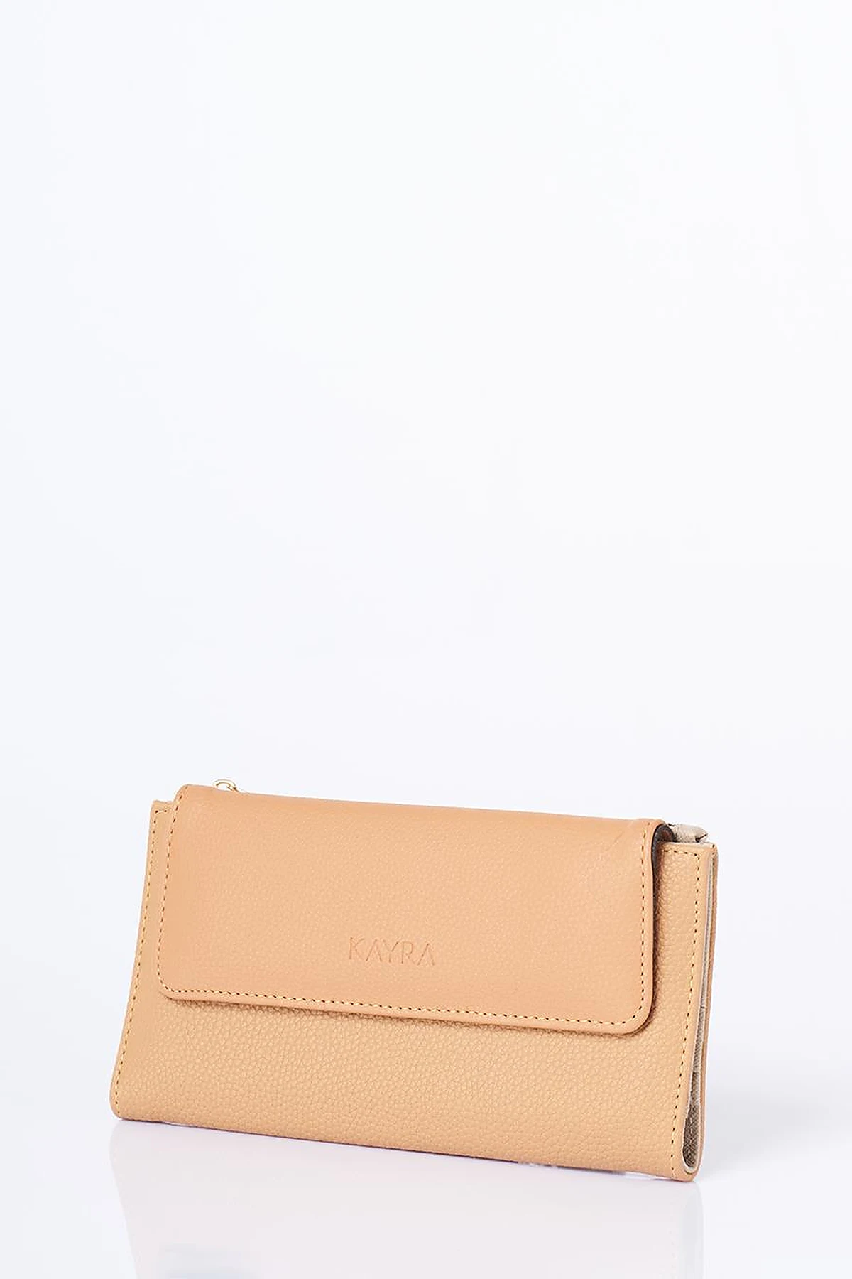 Magnetic Closure Wallet Camel