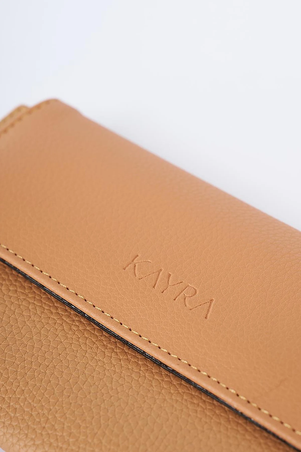 Magnetic Closure Wallet Camel