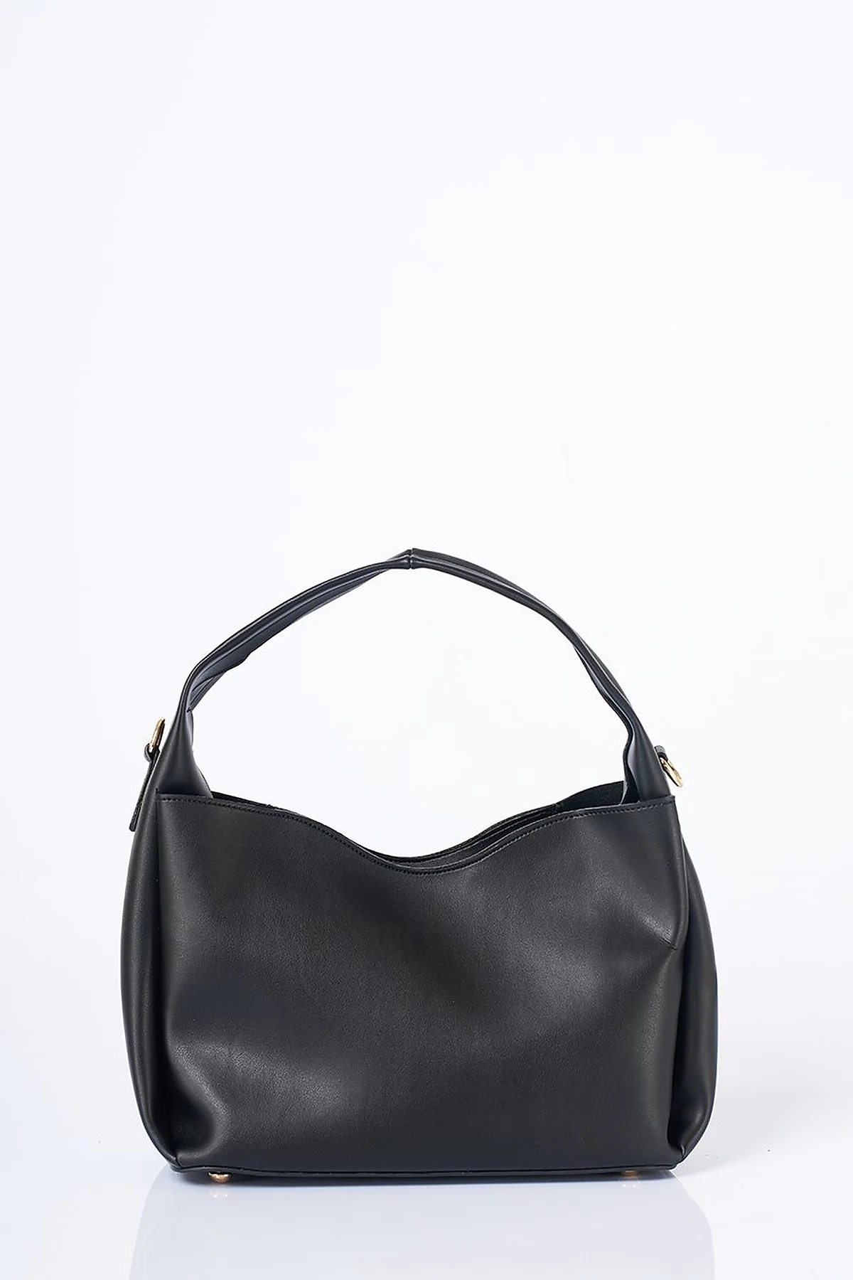 Structured Shopper Bag Black