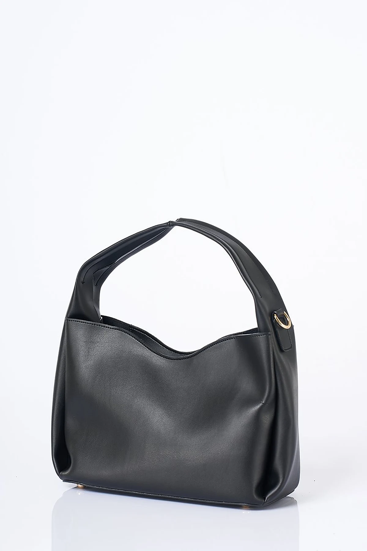 Structured Shopper Bag Black