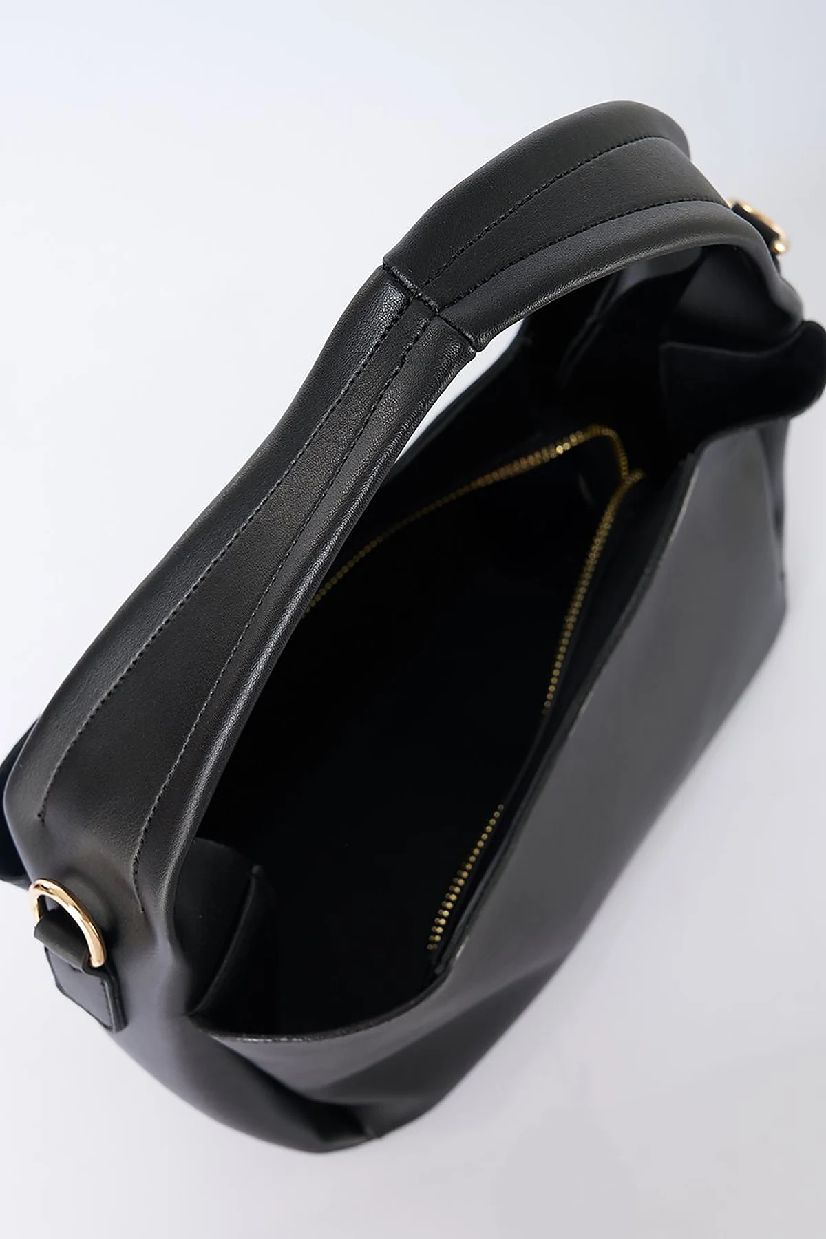 Structured Shopper Bag Black