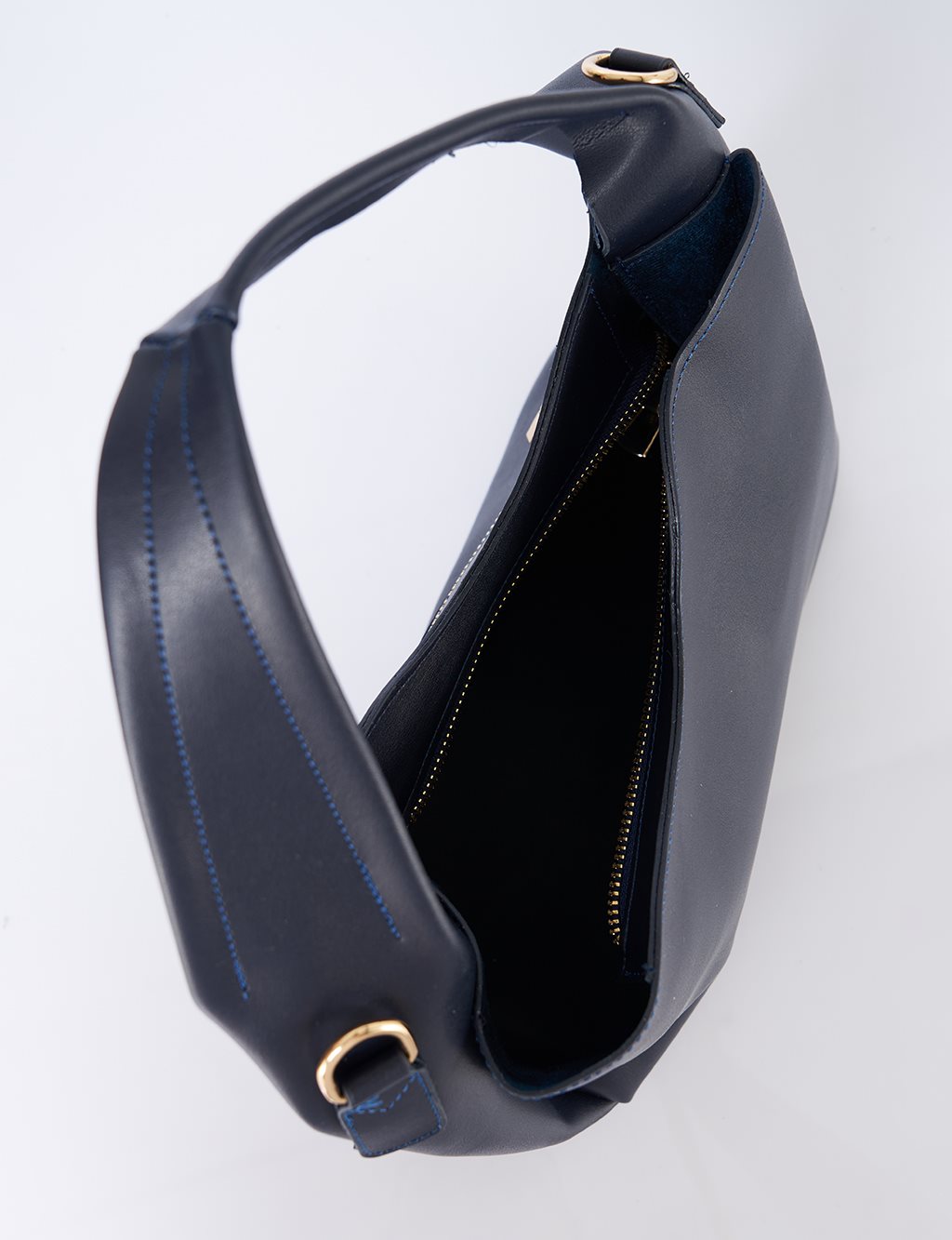 Structured Shopper Bag Navy