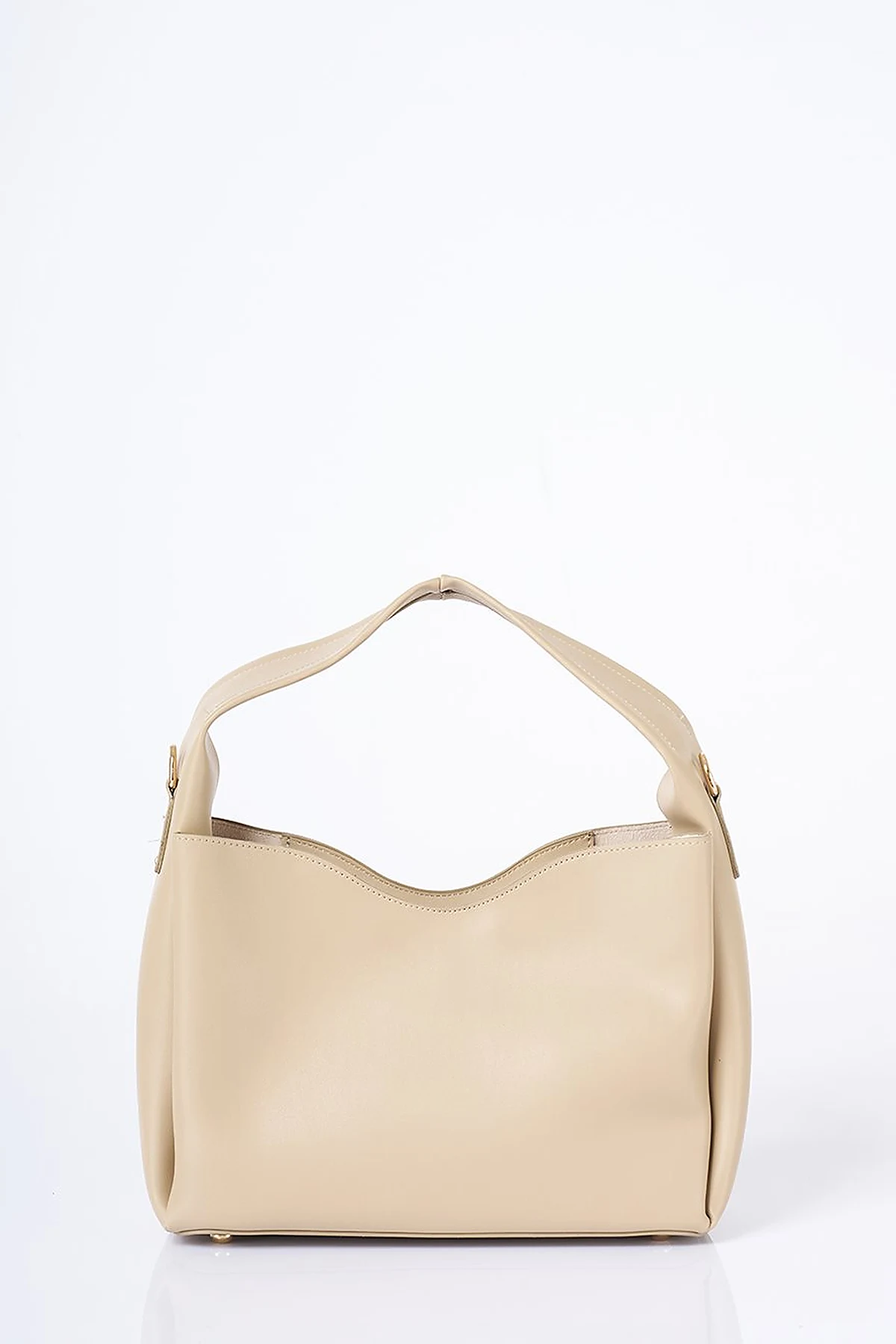 Structured Shopper Bag Cream
