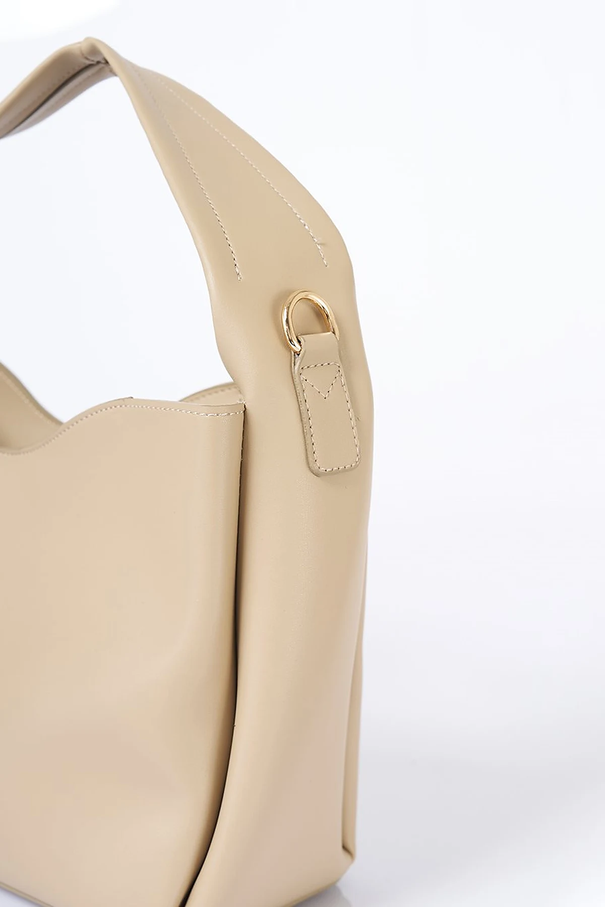 Structured Shopper Bag Cream