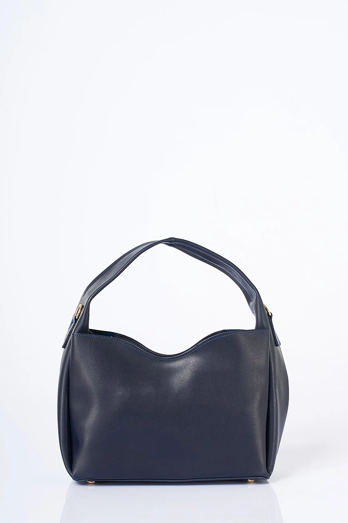 Structured Shopper Bag Navy