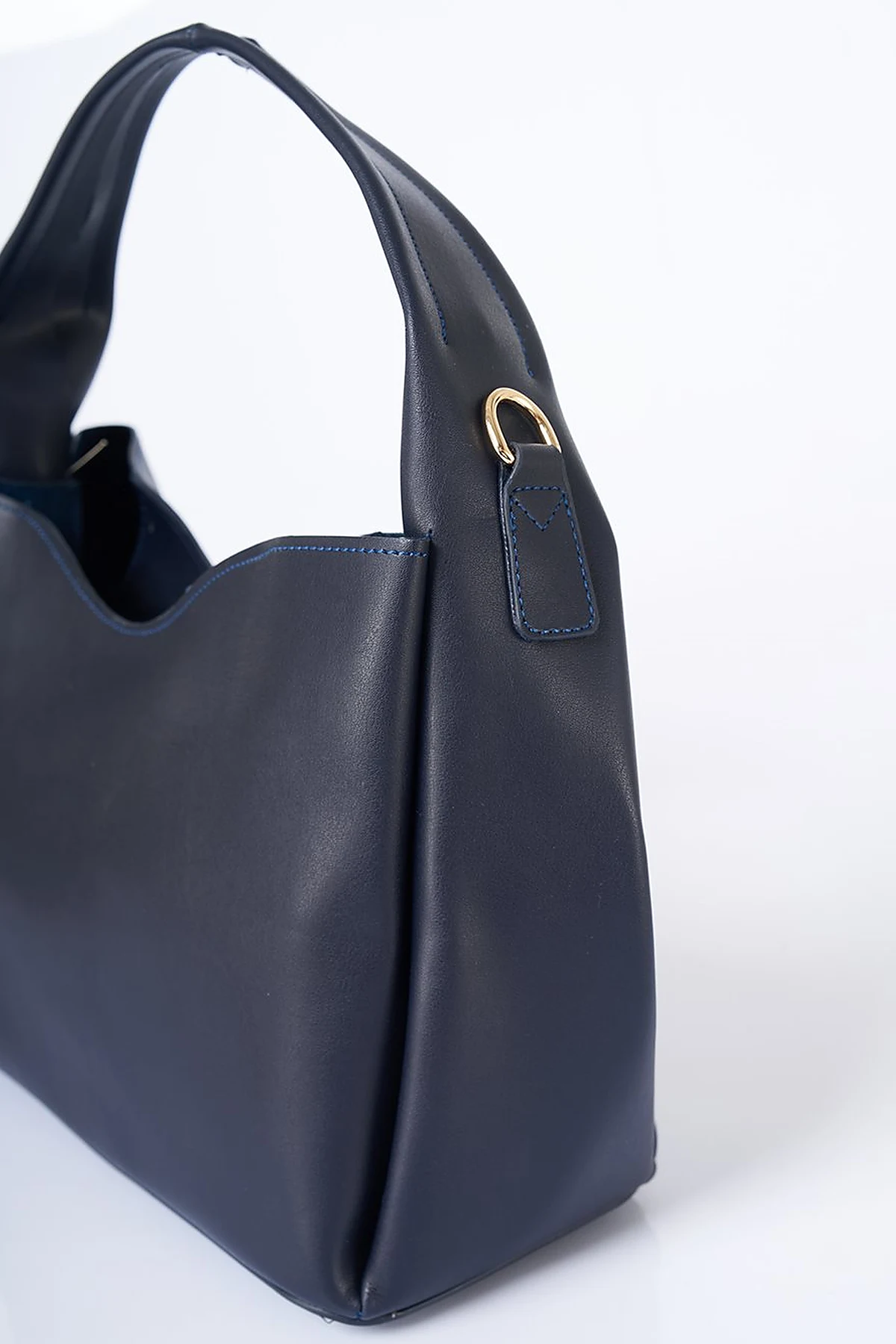 Structured Shopper Bag Navy