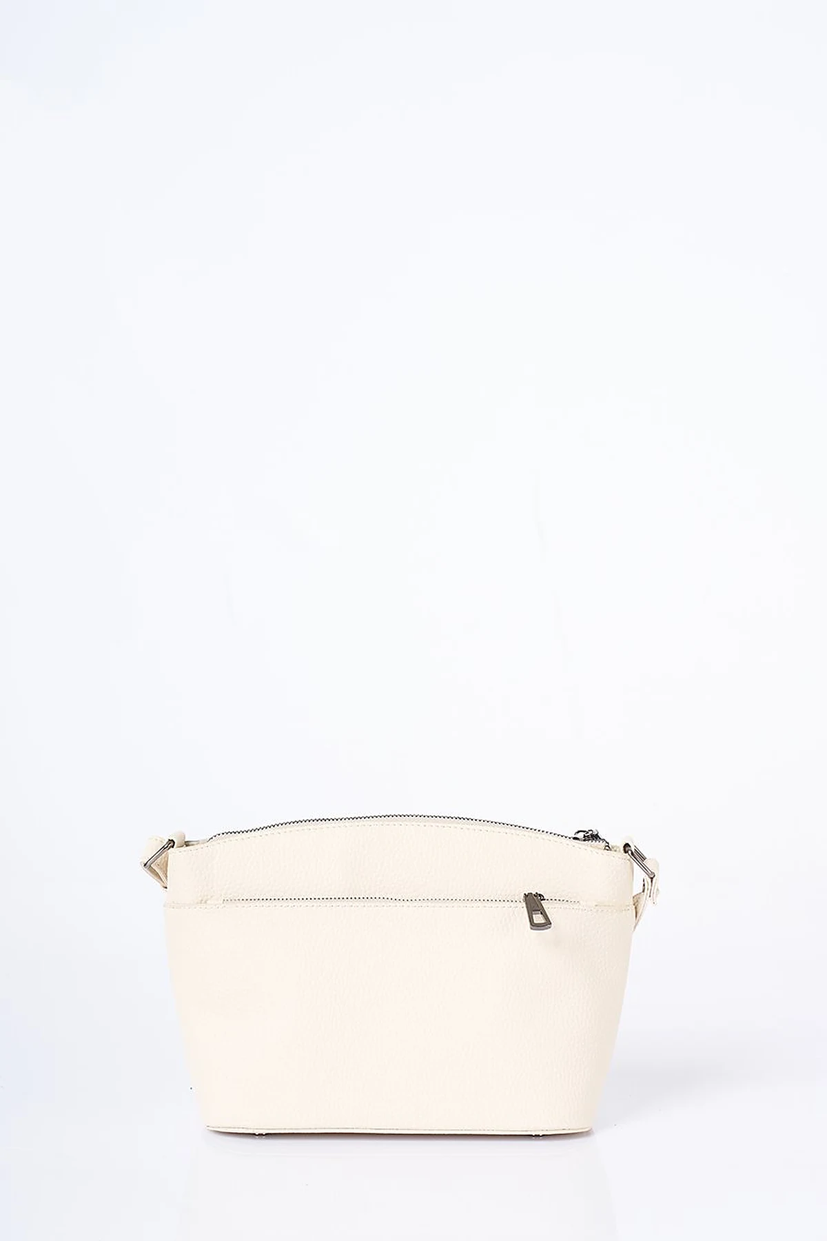 Multi-Compartment Faux Leather Bag Taupe