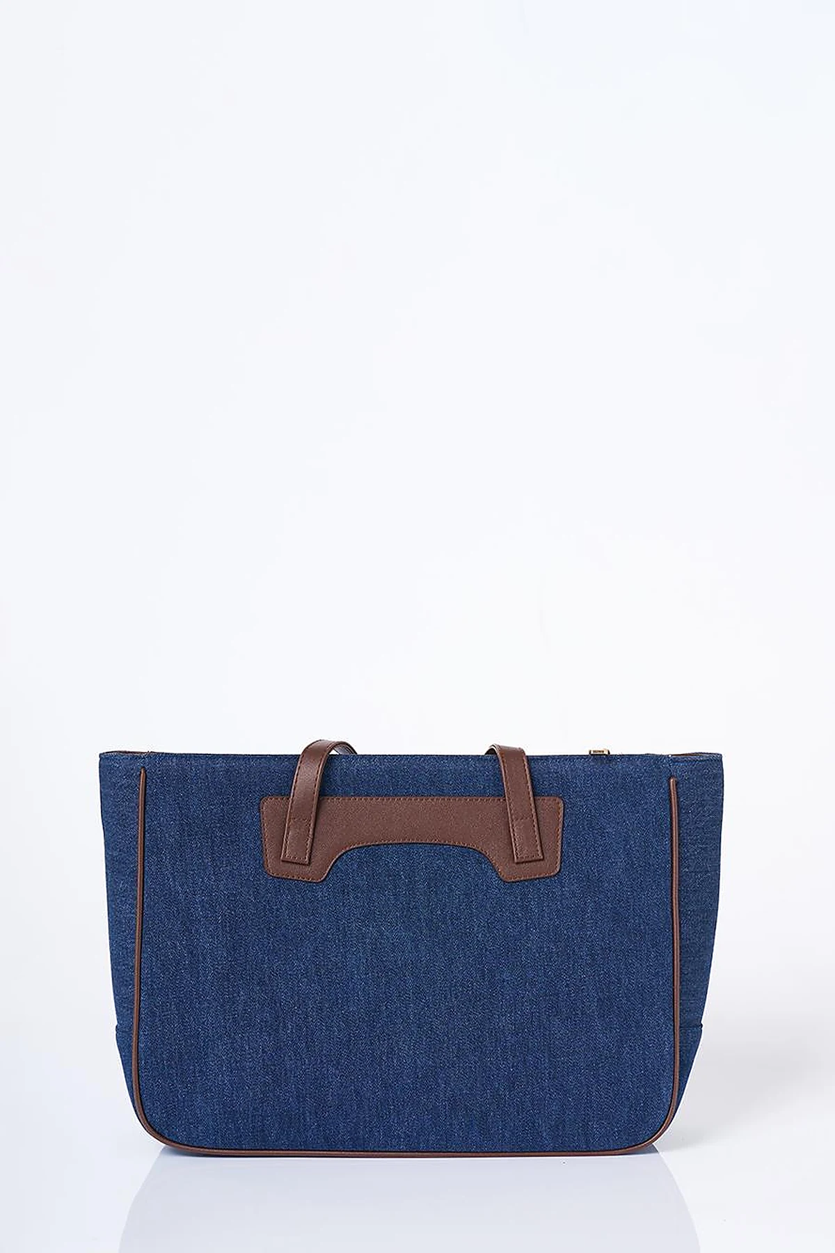 Logo Denim Bag Navy Blue