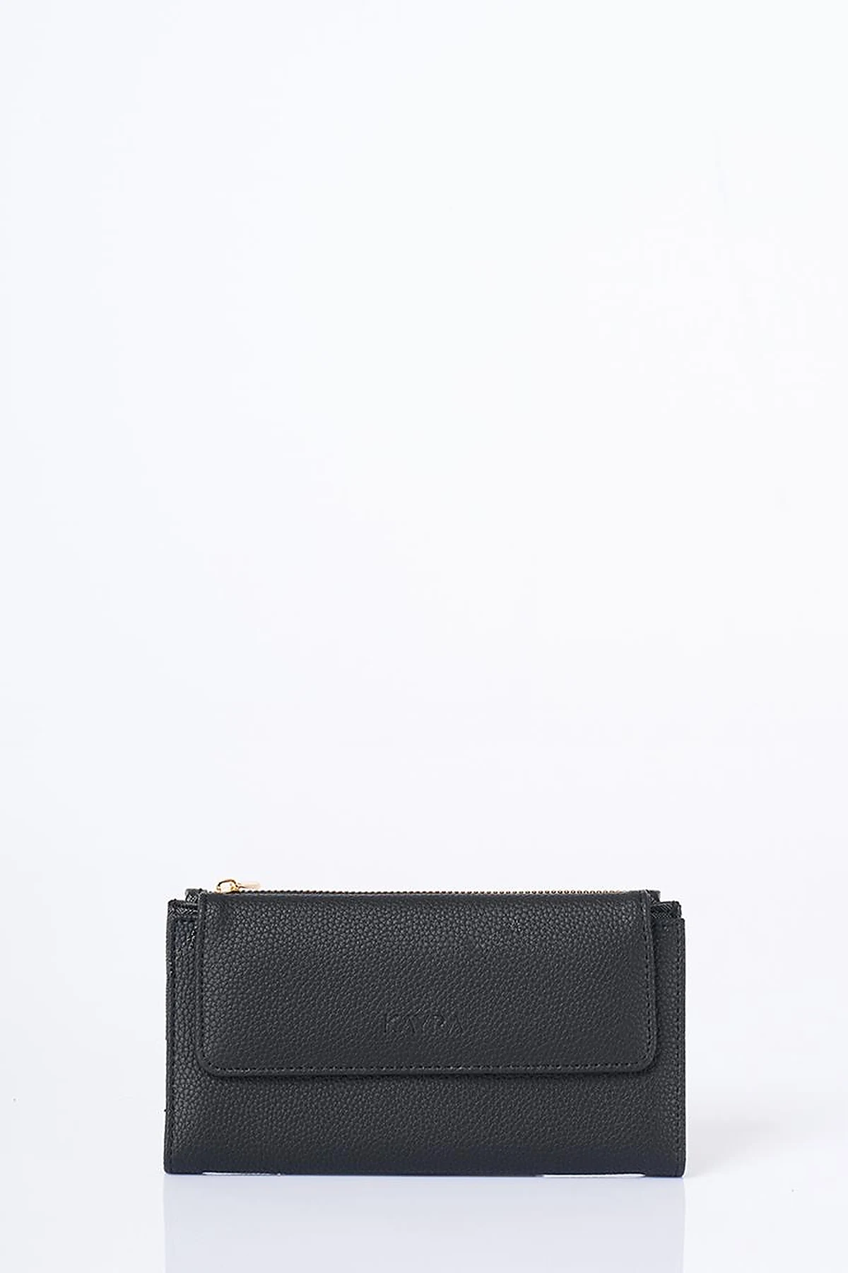 Magnetic Closure Wallet Black
