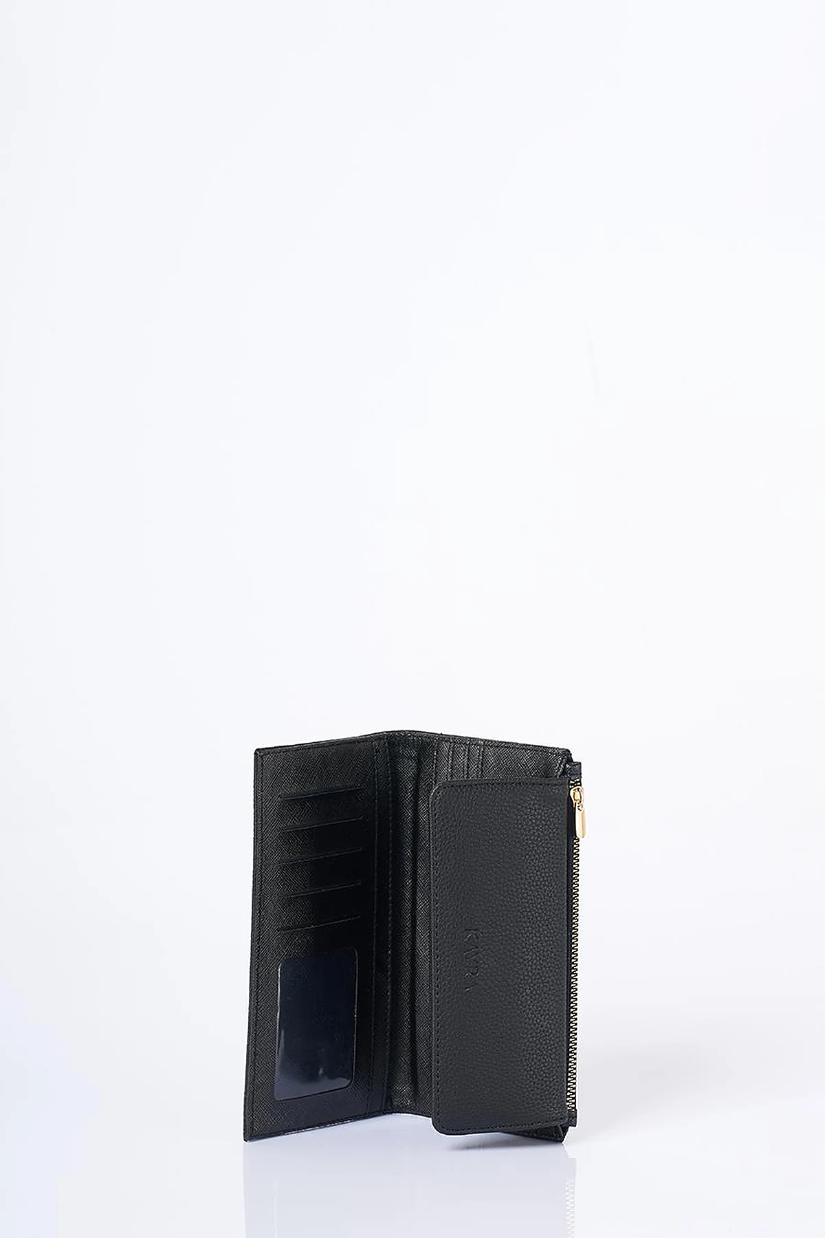 Magnetic Closure Wallet Black