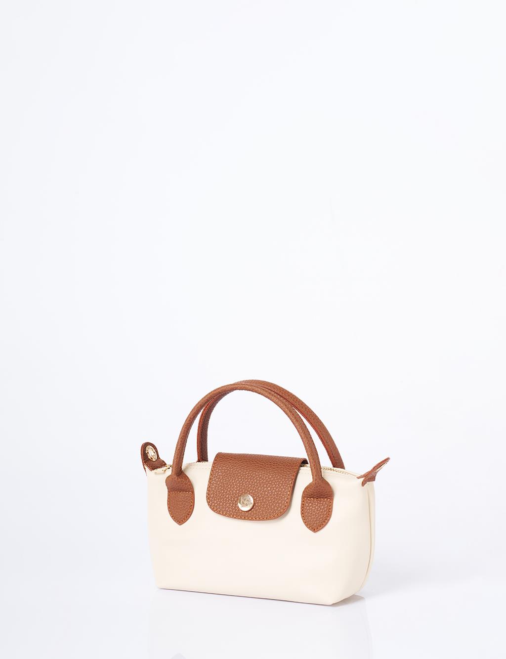 Small Fabric Bag Cream