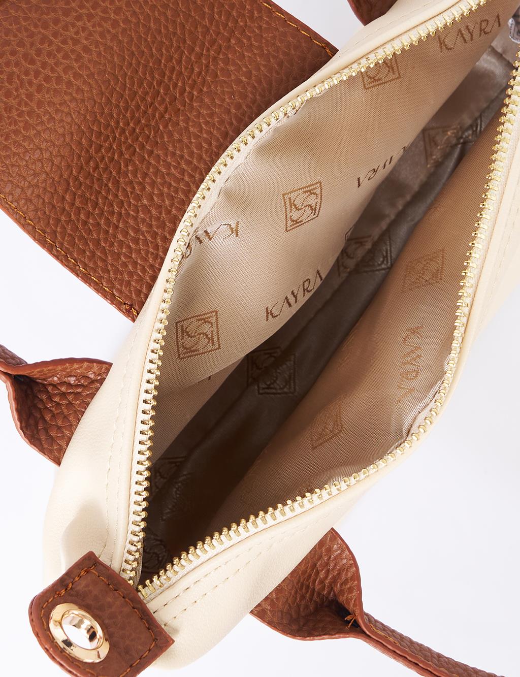 Small Fabric Bag Cream