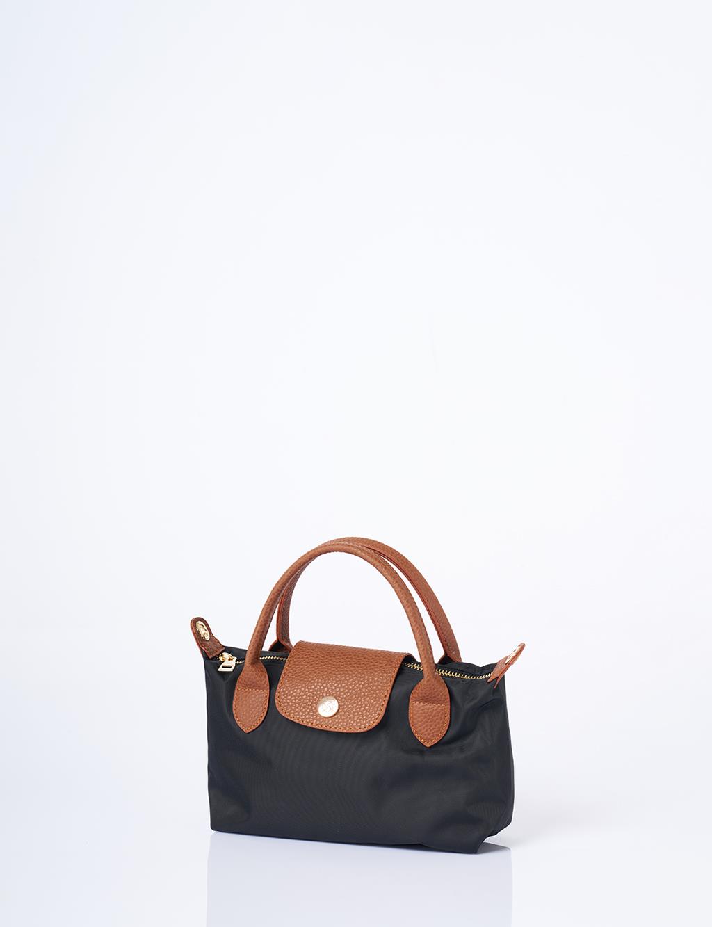 Medium Fabric Bag Black