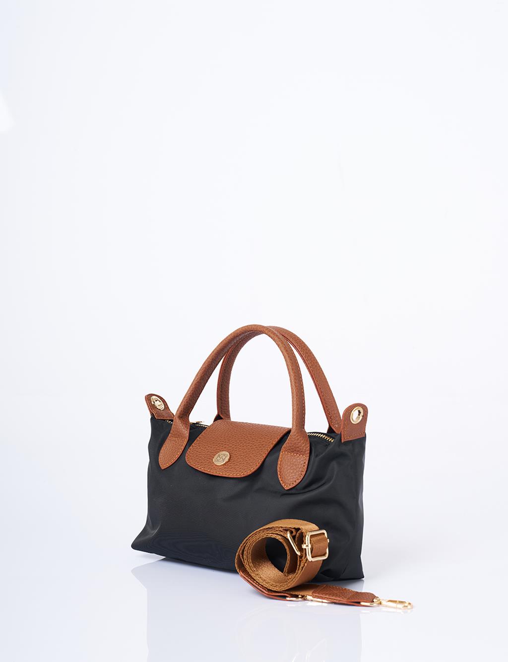 Medium Fabric Bag Black