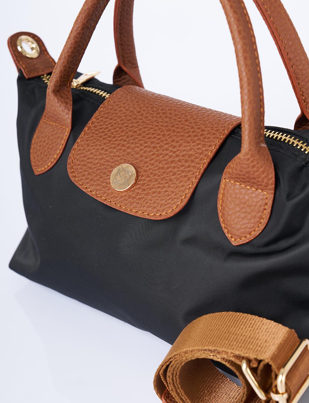 Medium Fabric Bag Black