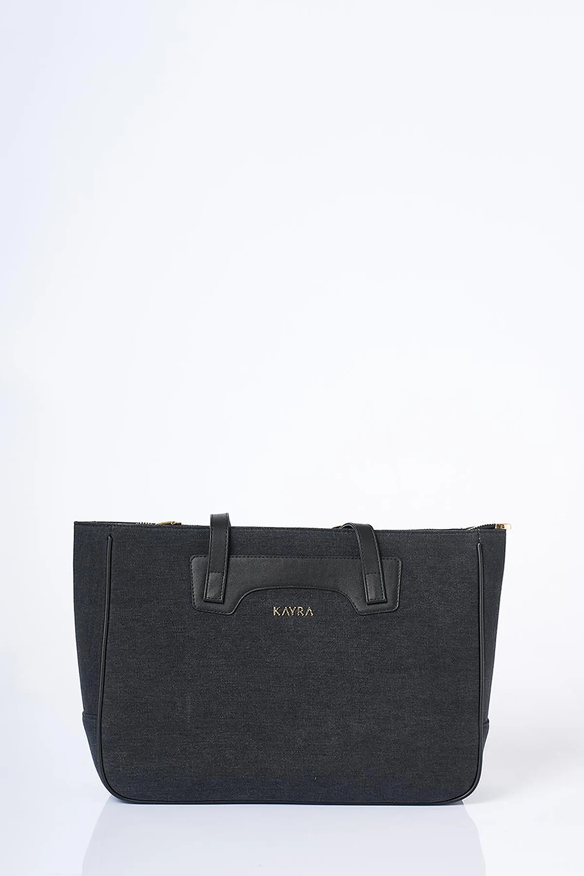 Logo Denim Bag Anthracite
