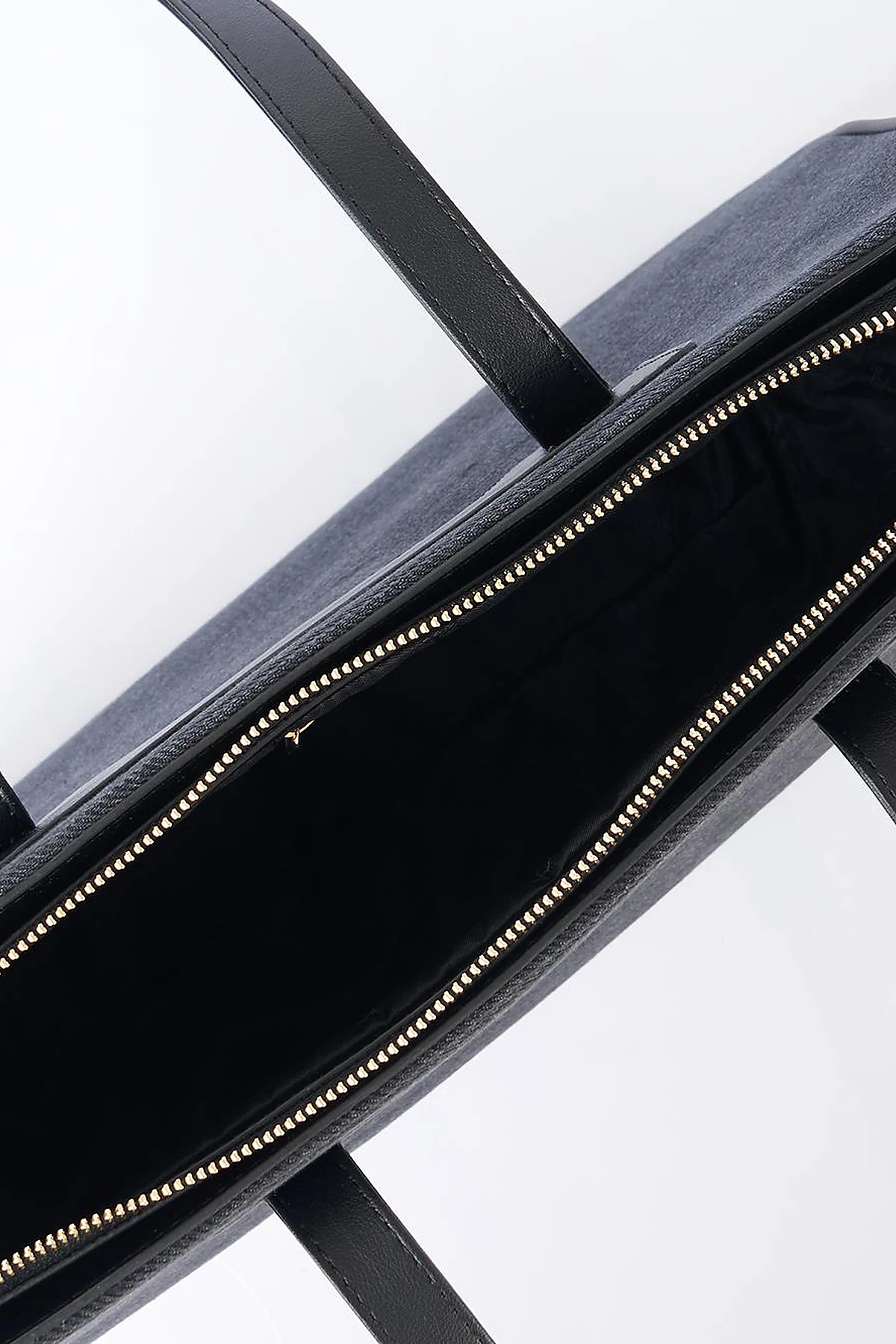 Logo Denim Bag Anthracite