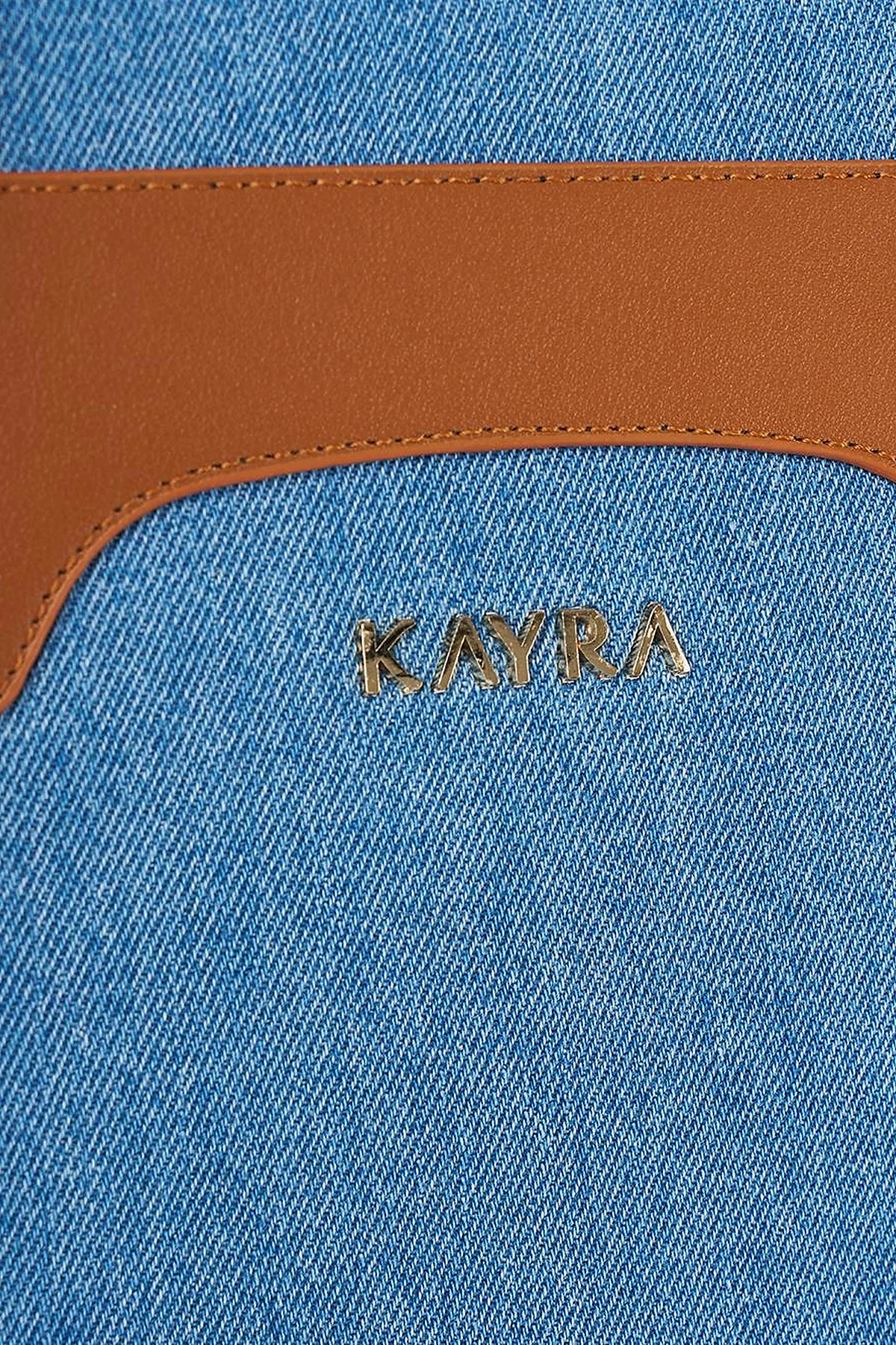 Logo Denim Bag Indigo