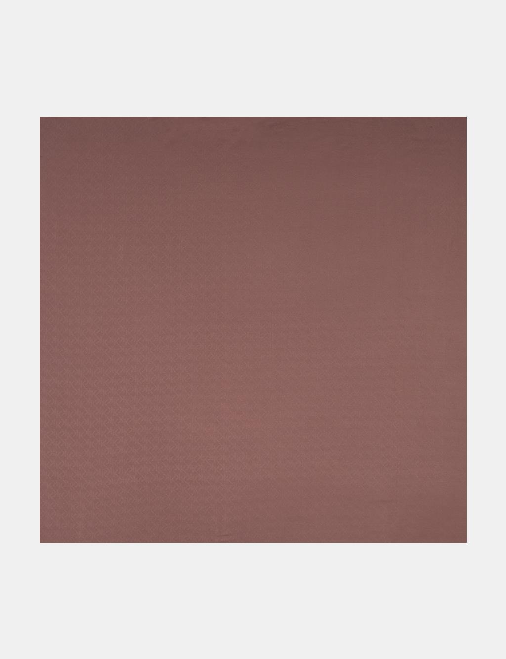 Logo Modal Scarf in Coffee