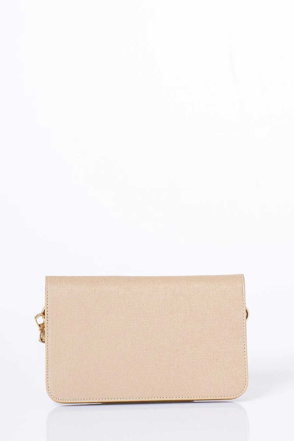 Flap Bag Wallet in Gold