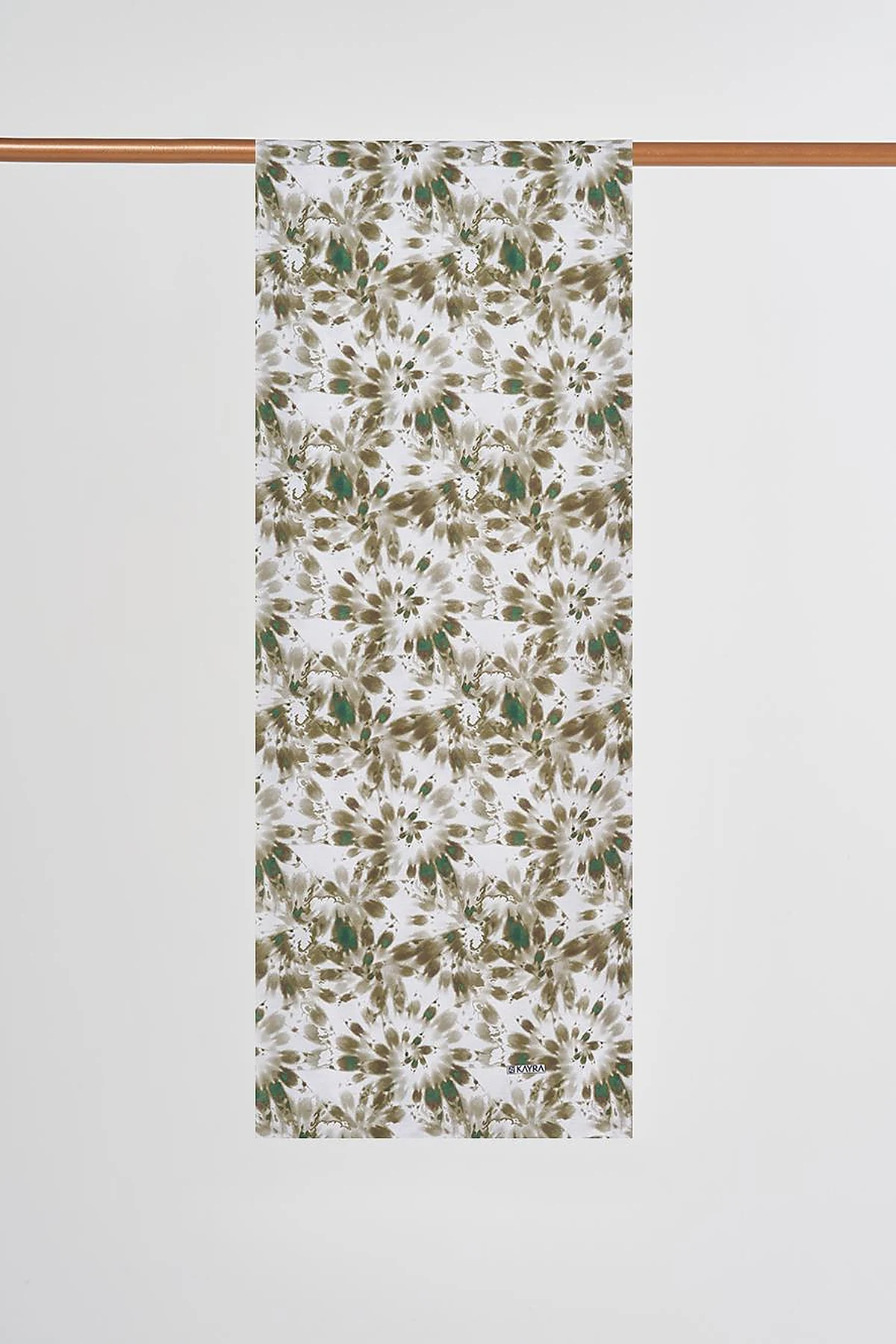 Batik Desen Dijital Baskı Şal Çağla Yeşili 