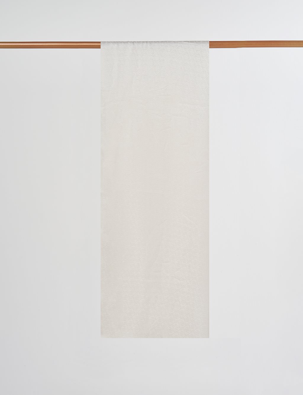 Jacquard Shawl in Ecru