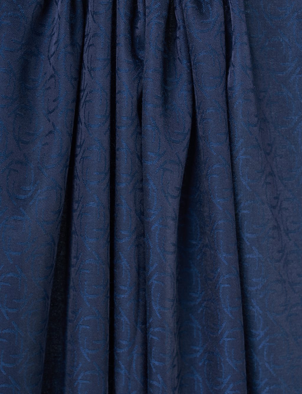 Jakarlı Şal Lacivert