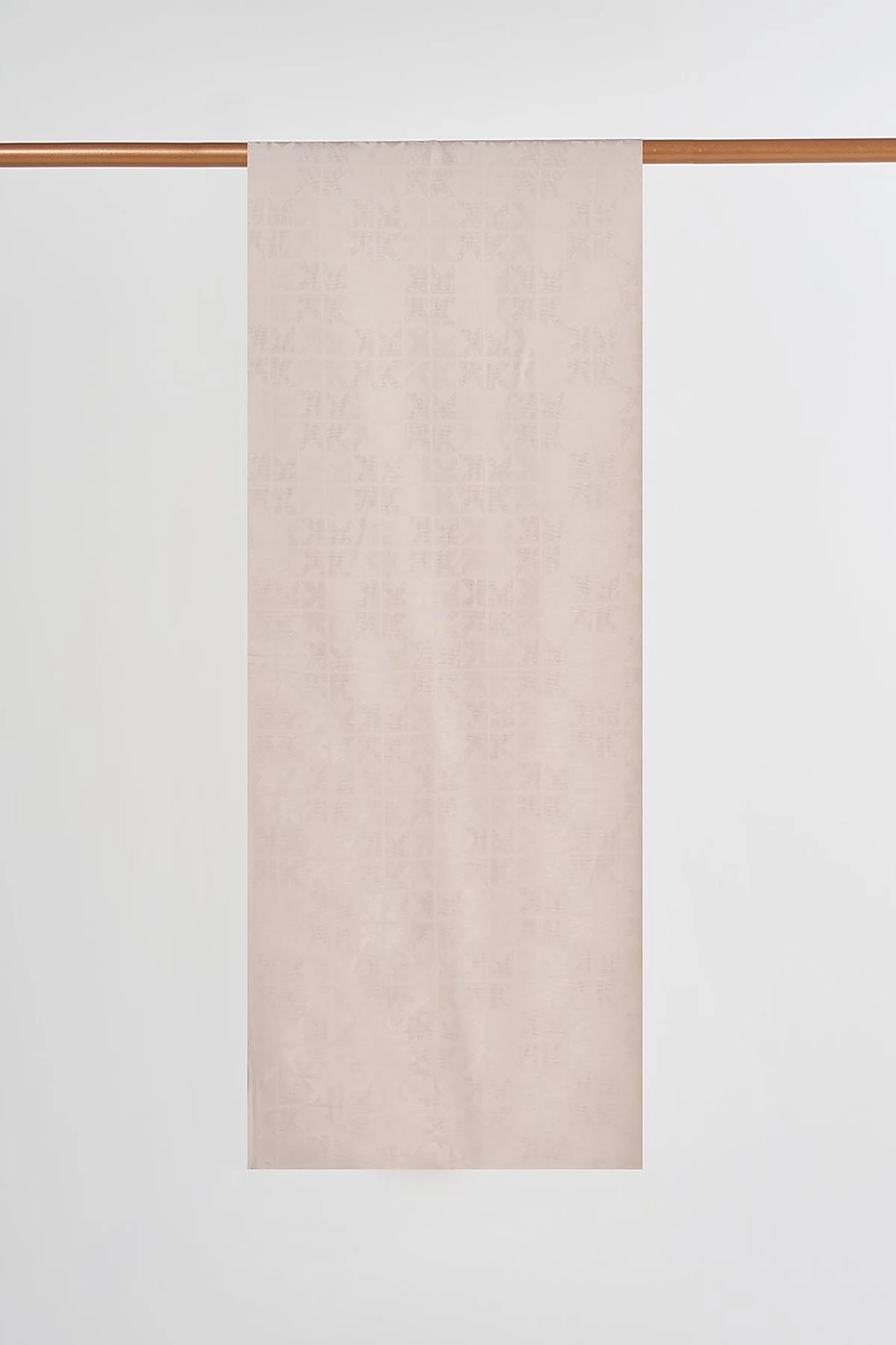 Large Logo Detailed Viscose Shawl Stone