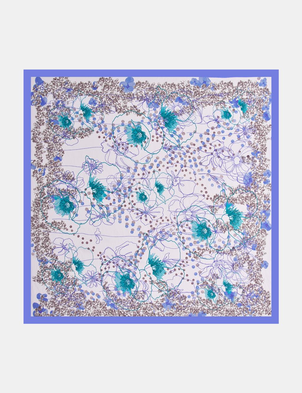 Mixed Viscose Scarf Lilac