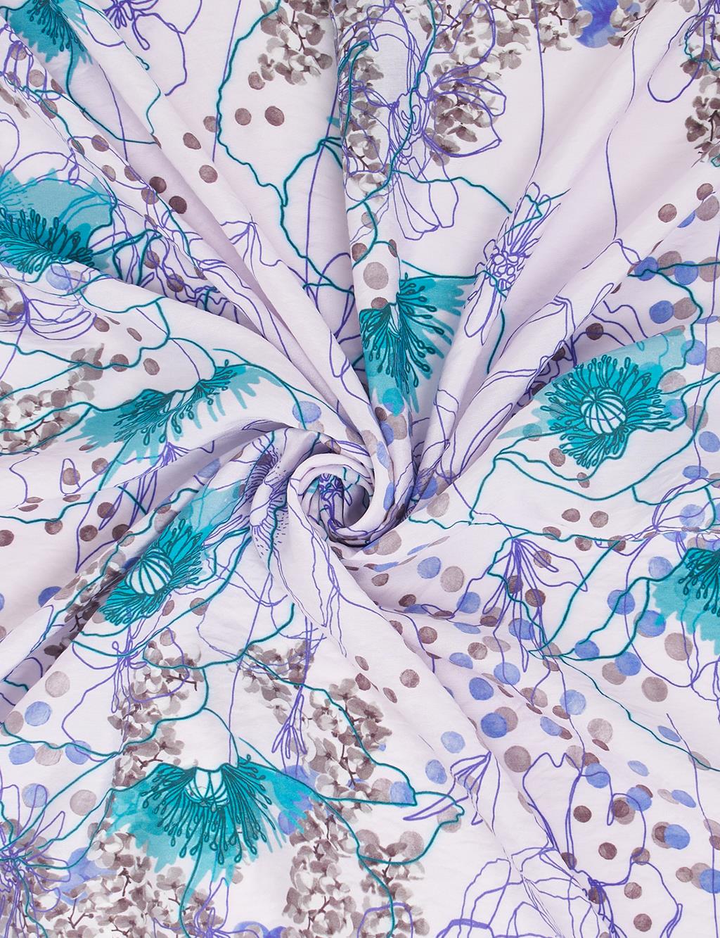 Mixed Viscose Scarf Lilac