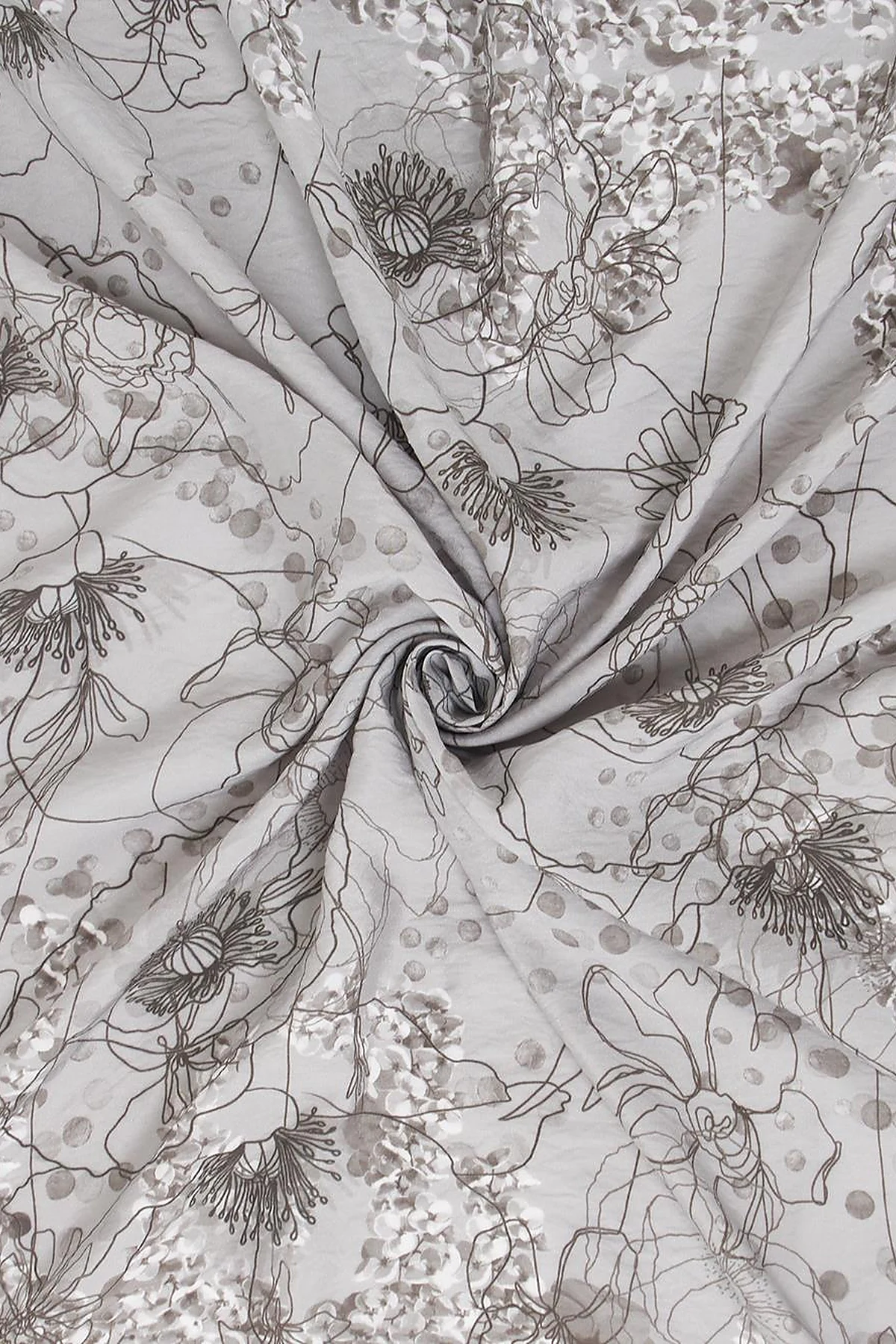 Mixed Viscose Scarf Anthracite