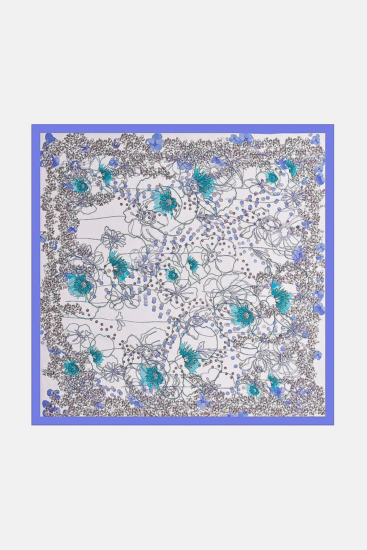 Mixed Viscose Scarf Lilac