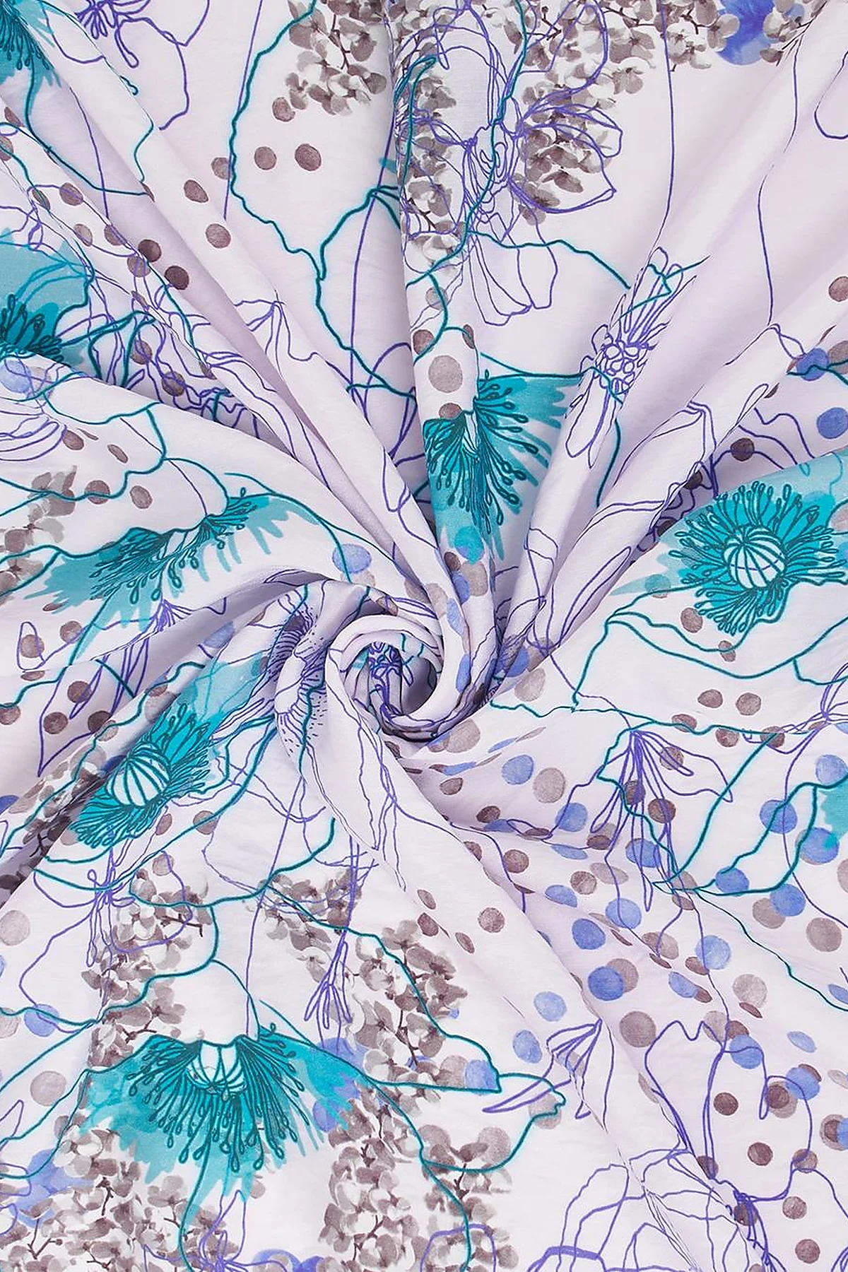 Mixed Viscose Scarf Lilac