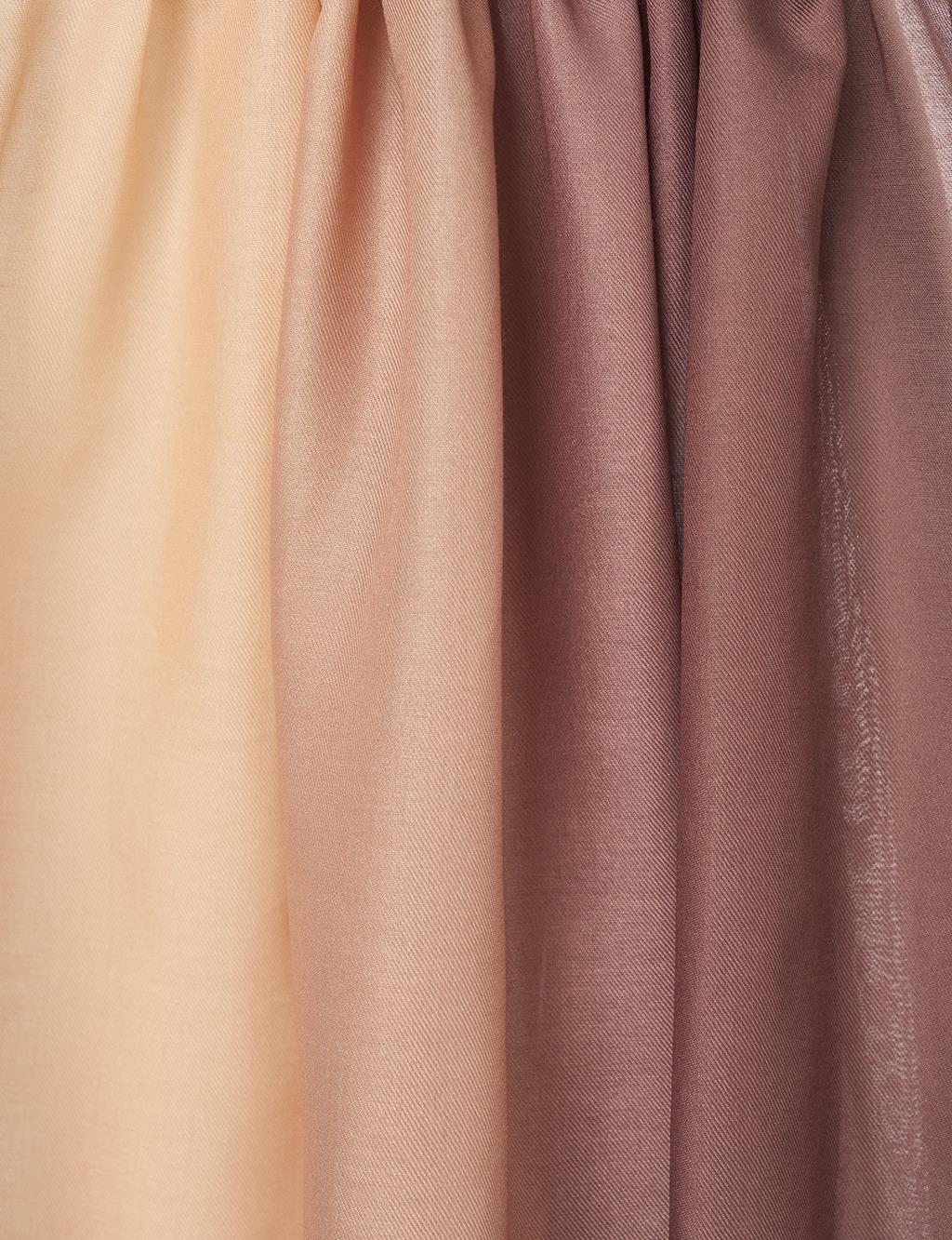 Degradeli Şal Hardal