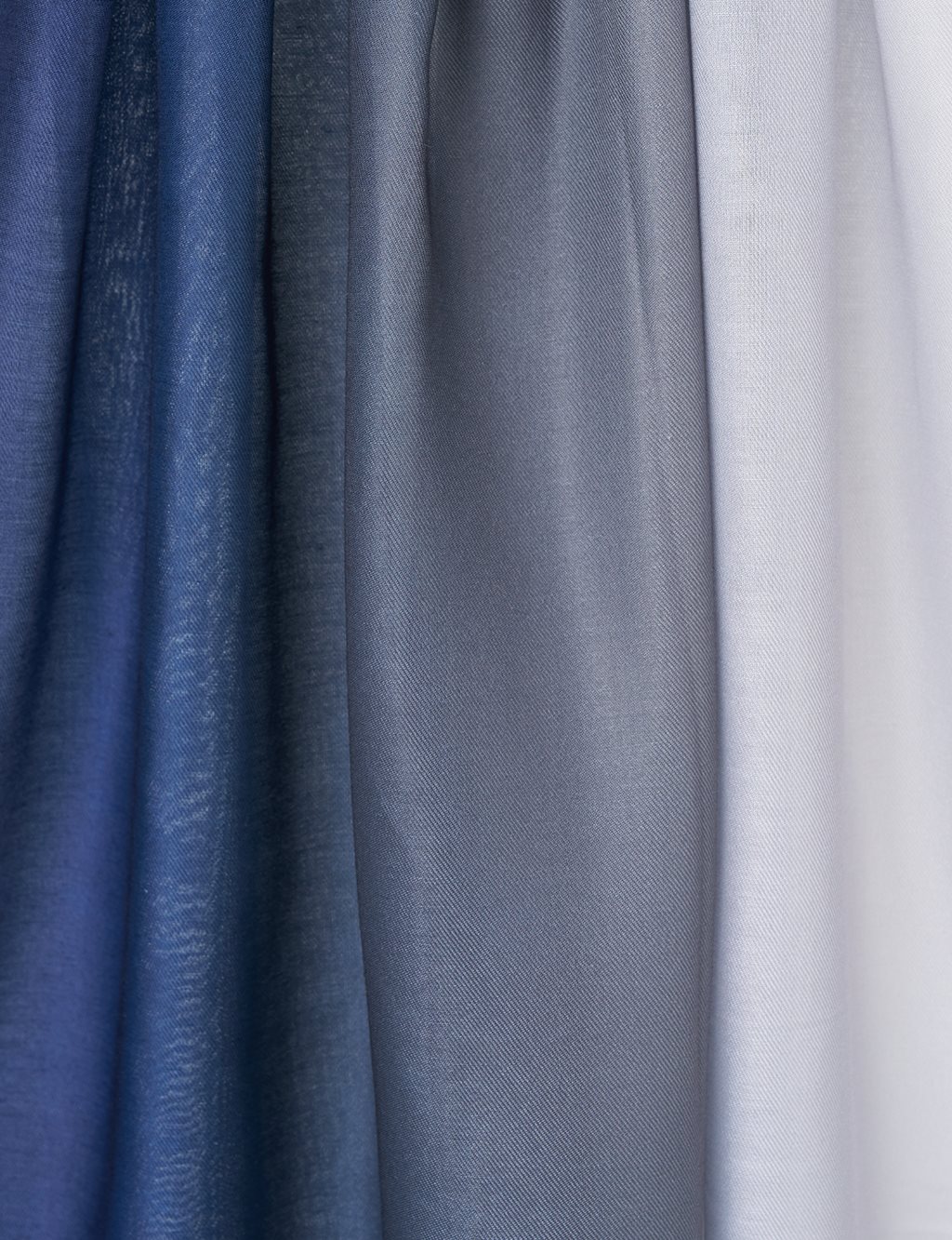 Gradient Shawl in Navy Blue