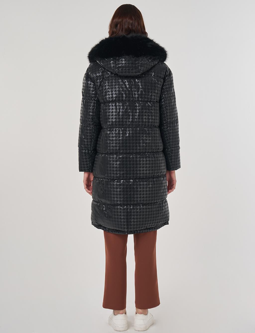 Zip-Up Anorak Jacket Black