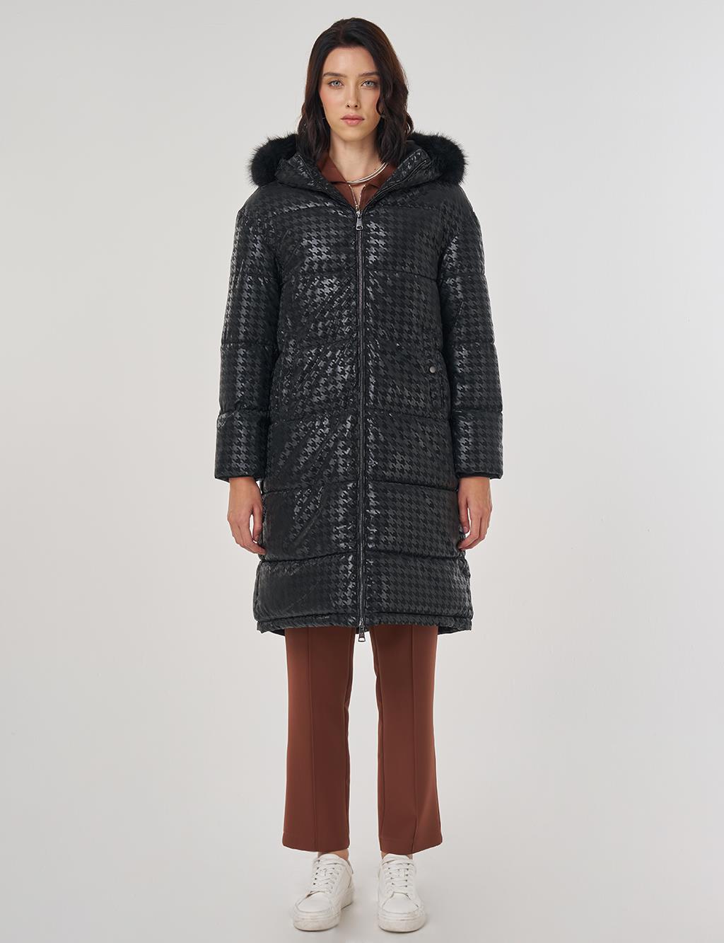 Zip-Up Anorak Jacket Black