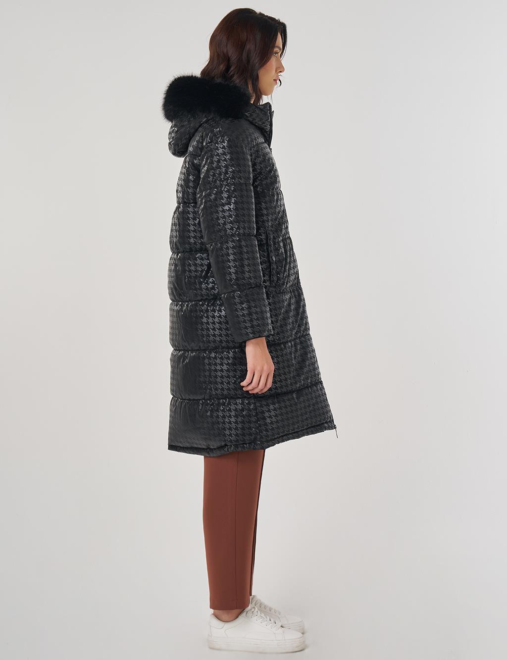 Zip-Up Anorak Jacket Black