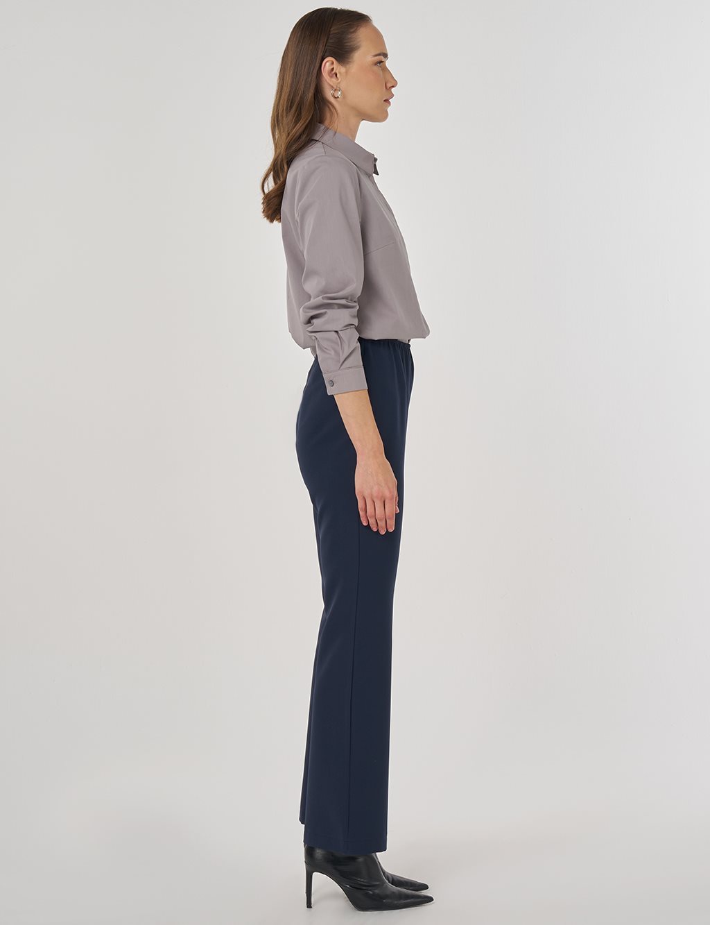 Basic Pantolon Koyu Lacivert