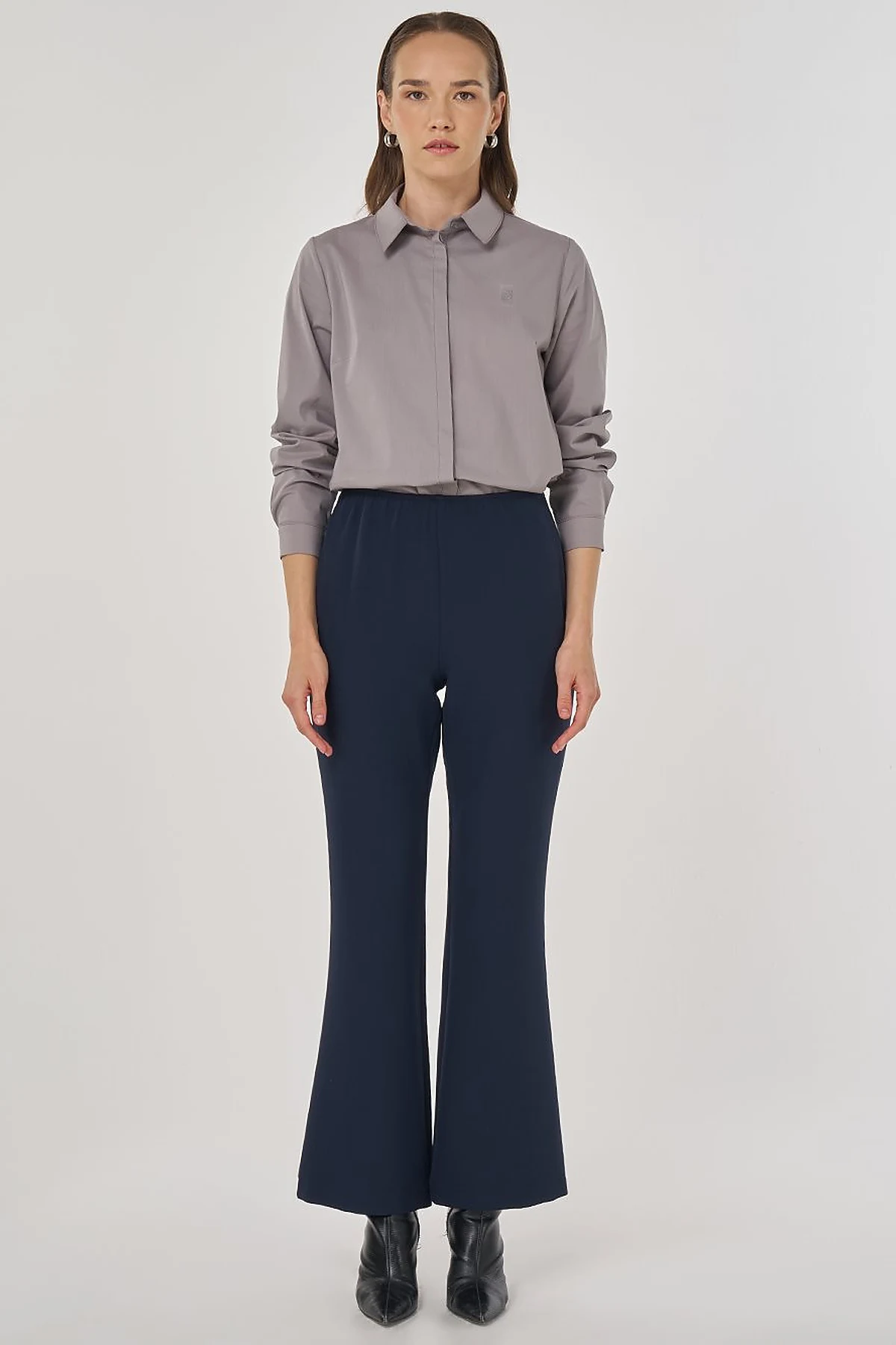 Basic Pants Dark Navy 