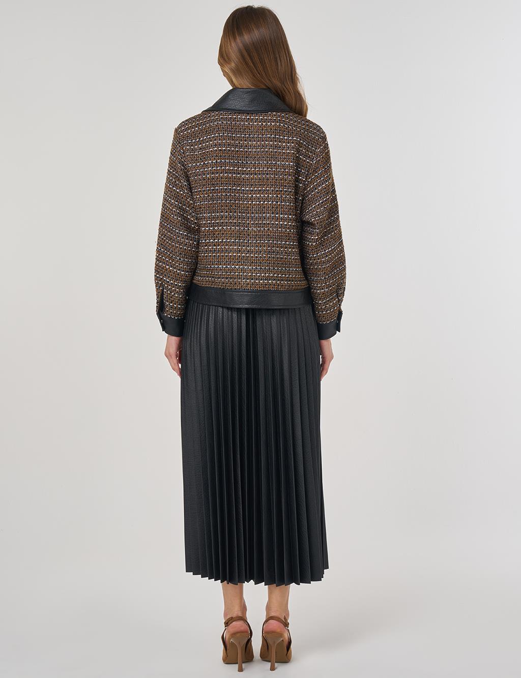 Tüvit Etekli Takım Camel