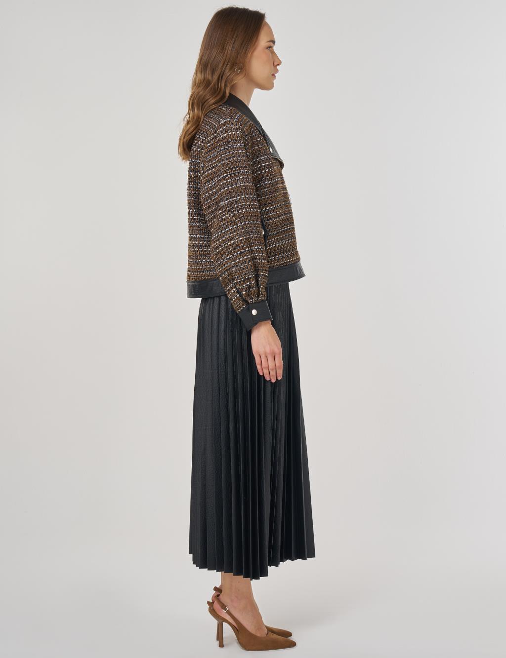 Tüvit Etekli Takım Camel