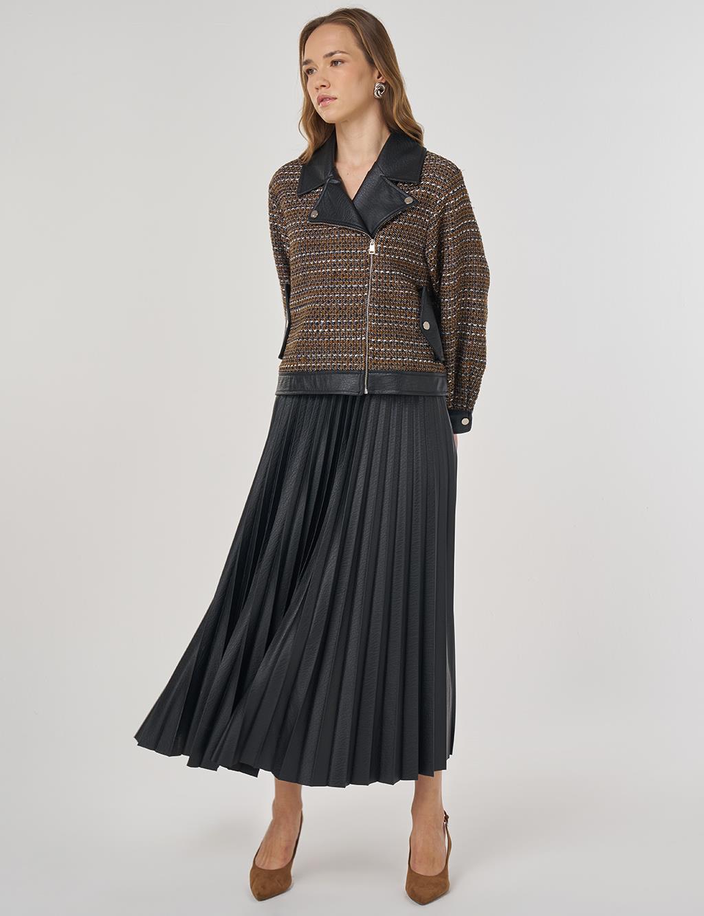 Tüvit Etekli Takım Camel