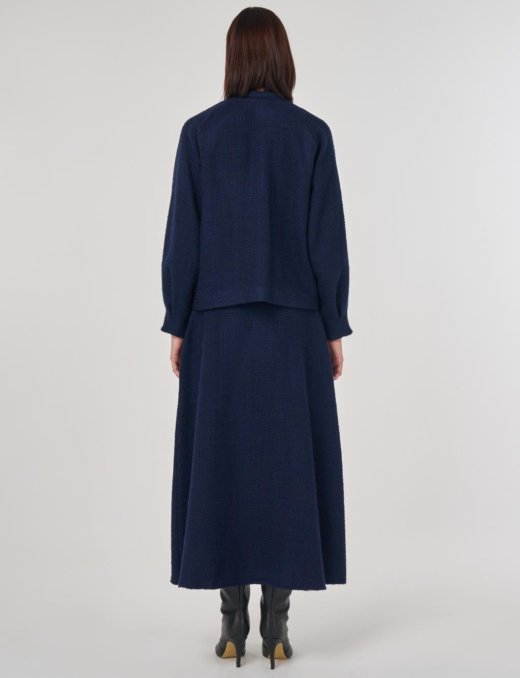 Etekli Tüvit Takım Koyu Lacivert 